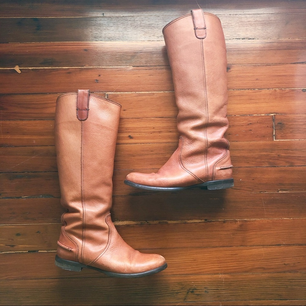 Madewell “Archive Boots” in English saddle leather